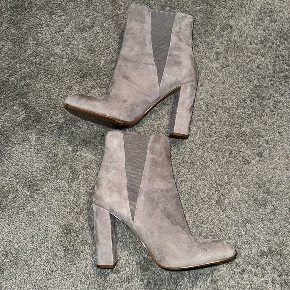 Steve Madden suede bootie